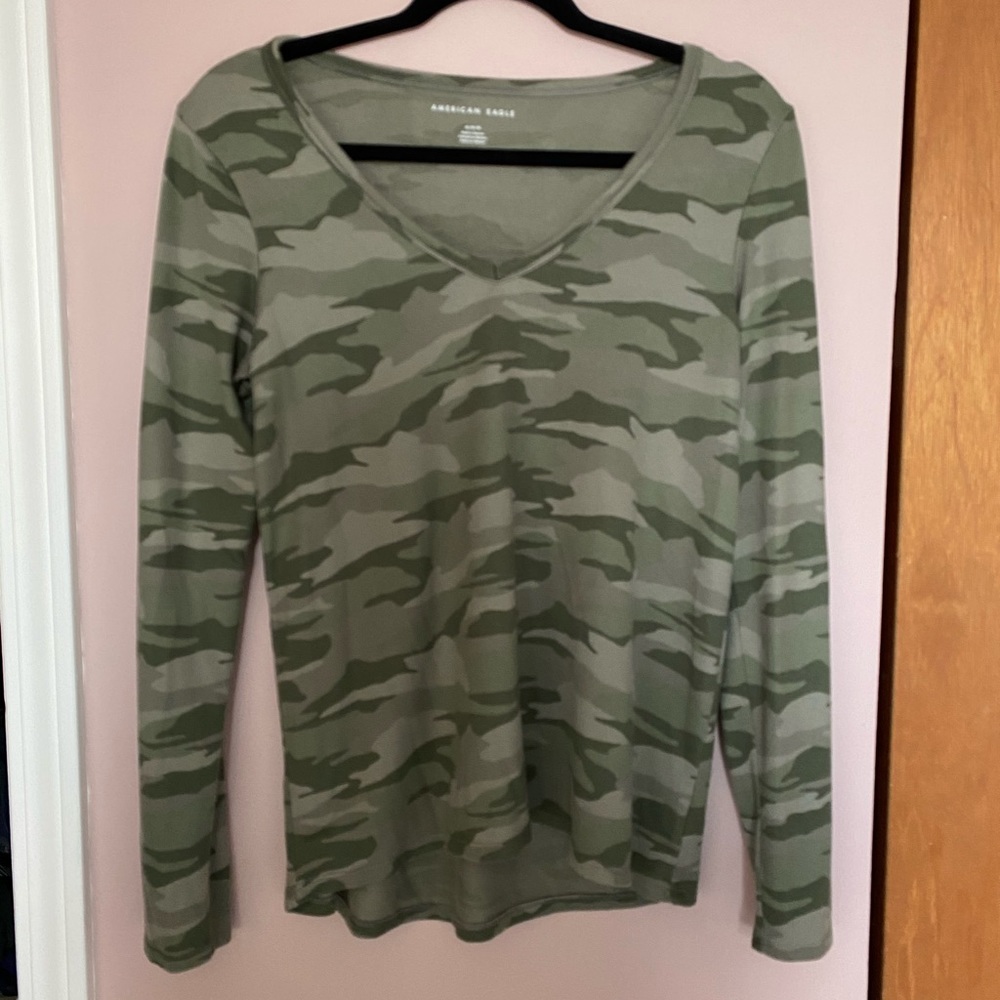 THREE American Eagle tops
